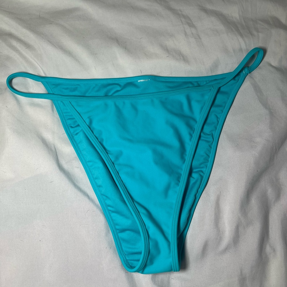 Blue Bikini Bottoms